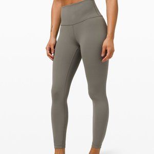 Lululemon Wunder Under High Rise Leggings 28" Grey